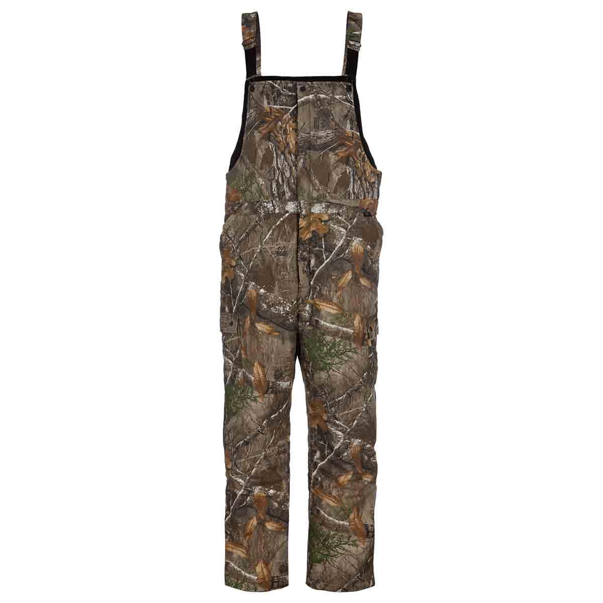 SCENTBLOCKER Shield Series Commander Insulated Hunting Bibs for Men - Scent Control Camo Pants for Cold Weather Hunting & Outdoor Activities
