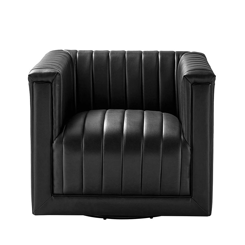 Diego Classic 360 Degree Swivel Office Chair with Square Arms - Ergonomic Desk Chair for Home Office, Gaming, and Conference Room Use