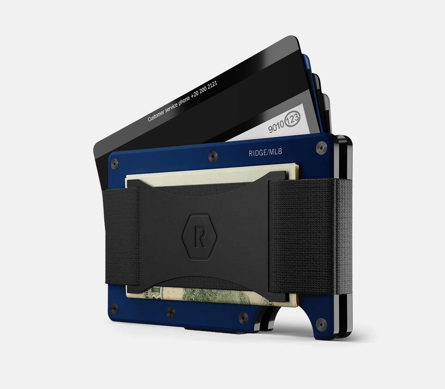 Ridge Wallet for Men - Slim Minimalist RFID Blocking Front Pocket Wallet - Tampa Bay Rays Edition | Perfect for Everyday Carry, Travel & Gifts