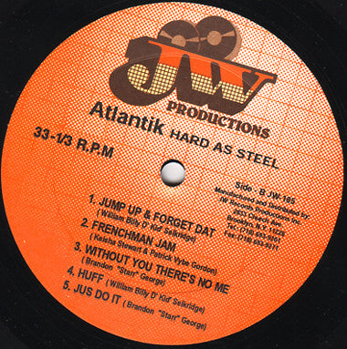 Atlantik Hard As Steel Vinyl LP Record (VG Condition) – Perfect for Collectors & Classic Rock Enthusiasts