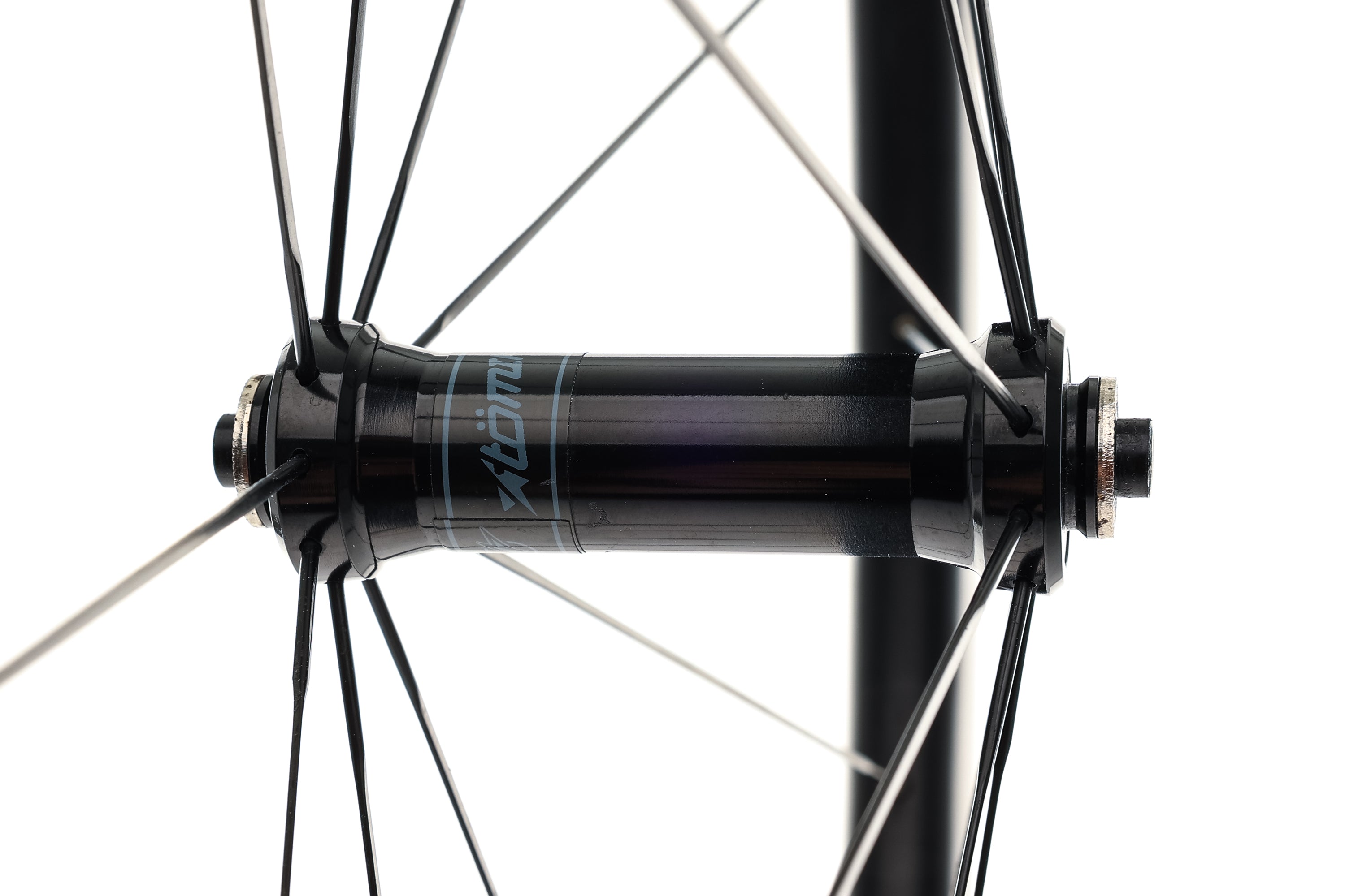 Atömik 50C Carbon Tubeless 700c Road Bike Front Wheel - Lightweight Aero Racing Wheel for Cycling & Triathlon Training