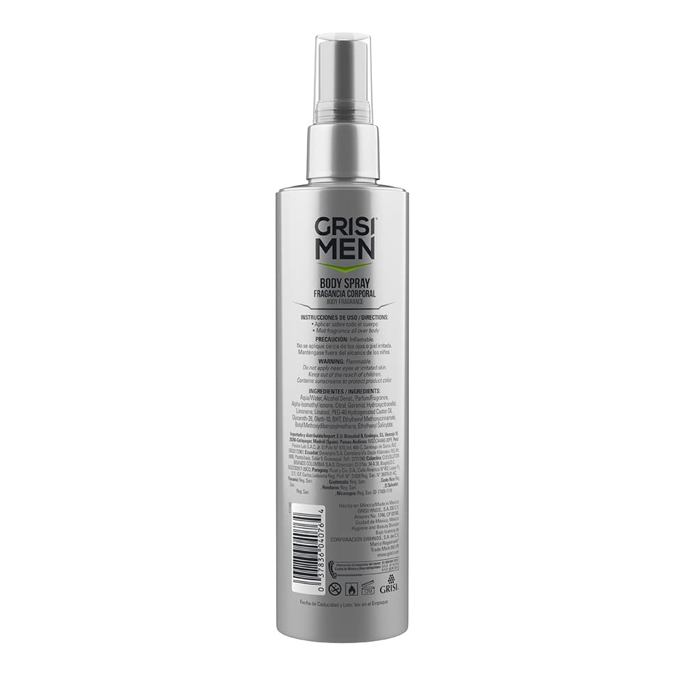 Best Men's Body Spray for Sports & Gym - Long Lasting Deodorant for Active Lifestyles - Fresh Scent for Workouts, Running & Outdoor Activities