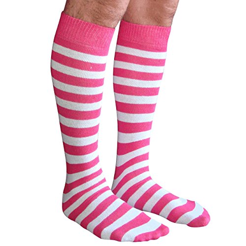 Neon Pink, White