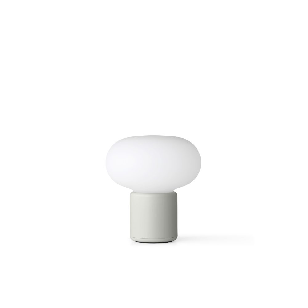 Karl Johan Portable Lamp - Modern LED Desk Light in Light Grey for Home Office, Bedroom & Study | Adjustable & Energy-Efficient Lighting Solution