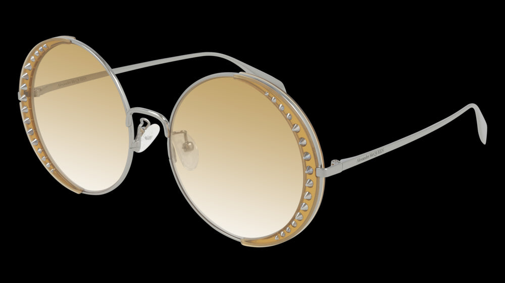 Alexander McQueen AM0311S Sunglasses - Luxury Designer Shades for Men & Women | Perfect for Outdoor Activities, Travel & Fashion Statements