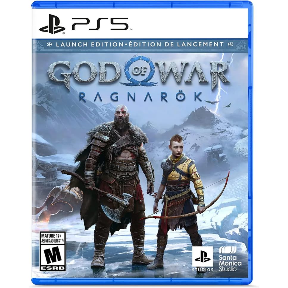 PS5 God of War: Ragnarok Launch Edition - Playstation 5 Exclusive Game | Epic Norse Adventure with Kratos & Atreus | Perfect for Action RPG Fans & PS5 Gaming Sessions
