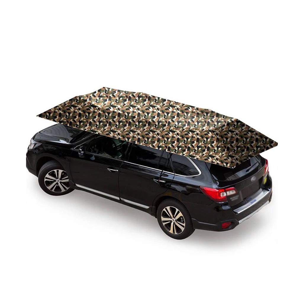 Automatic Retractable Car Tent with Remote Control - Universal Lightweight Foldable Car Shade Cover for SUV, Truck, Van - Perfect for Camping, Beach Trips & Outdoor Adventures