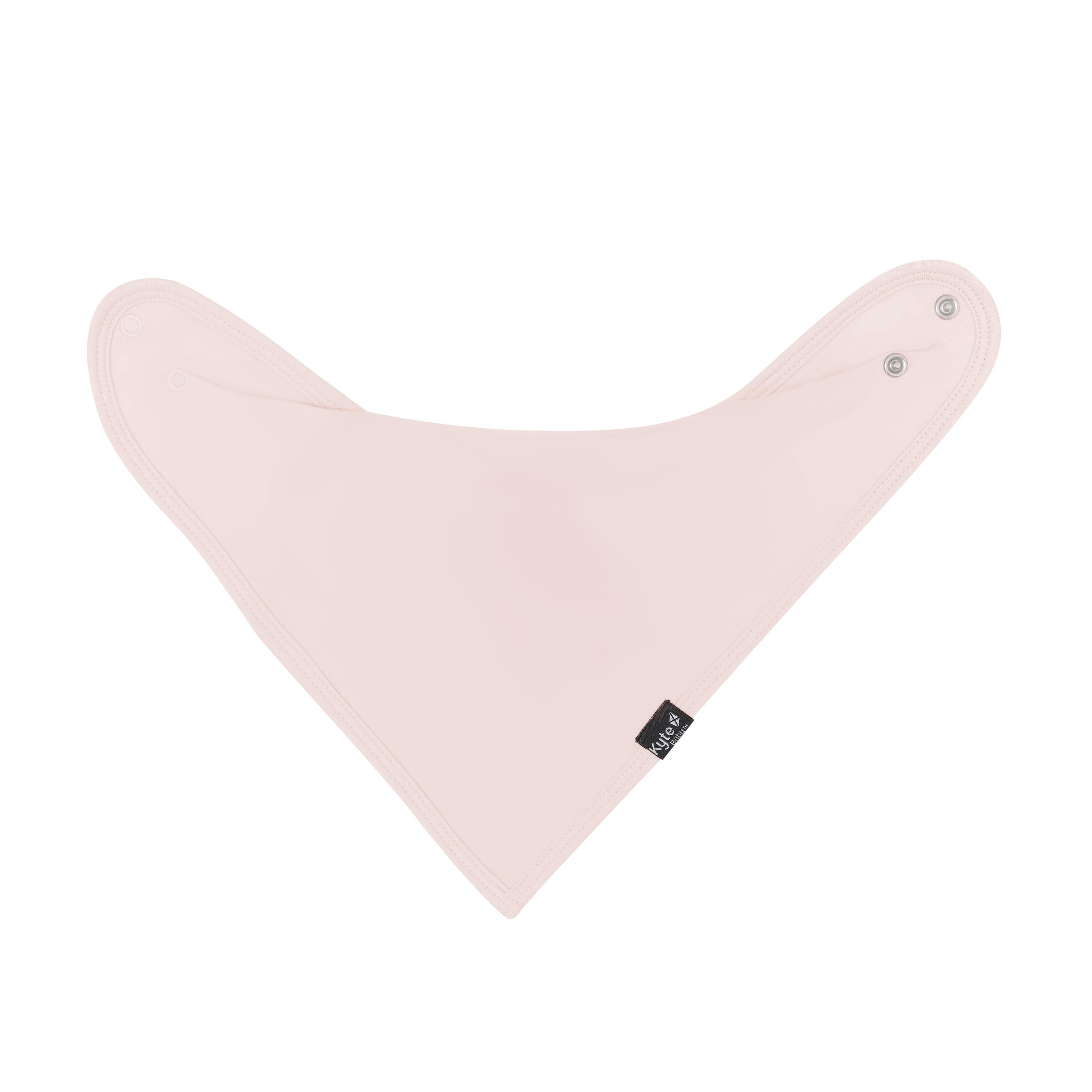 Baby Bib in Blush Pink - Soft & Absorbent Drool Bibs for Infants & Toddlers - Perfect for Feeding, Teething & Messy Playtime