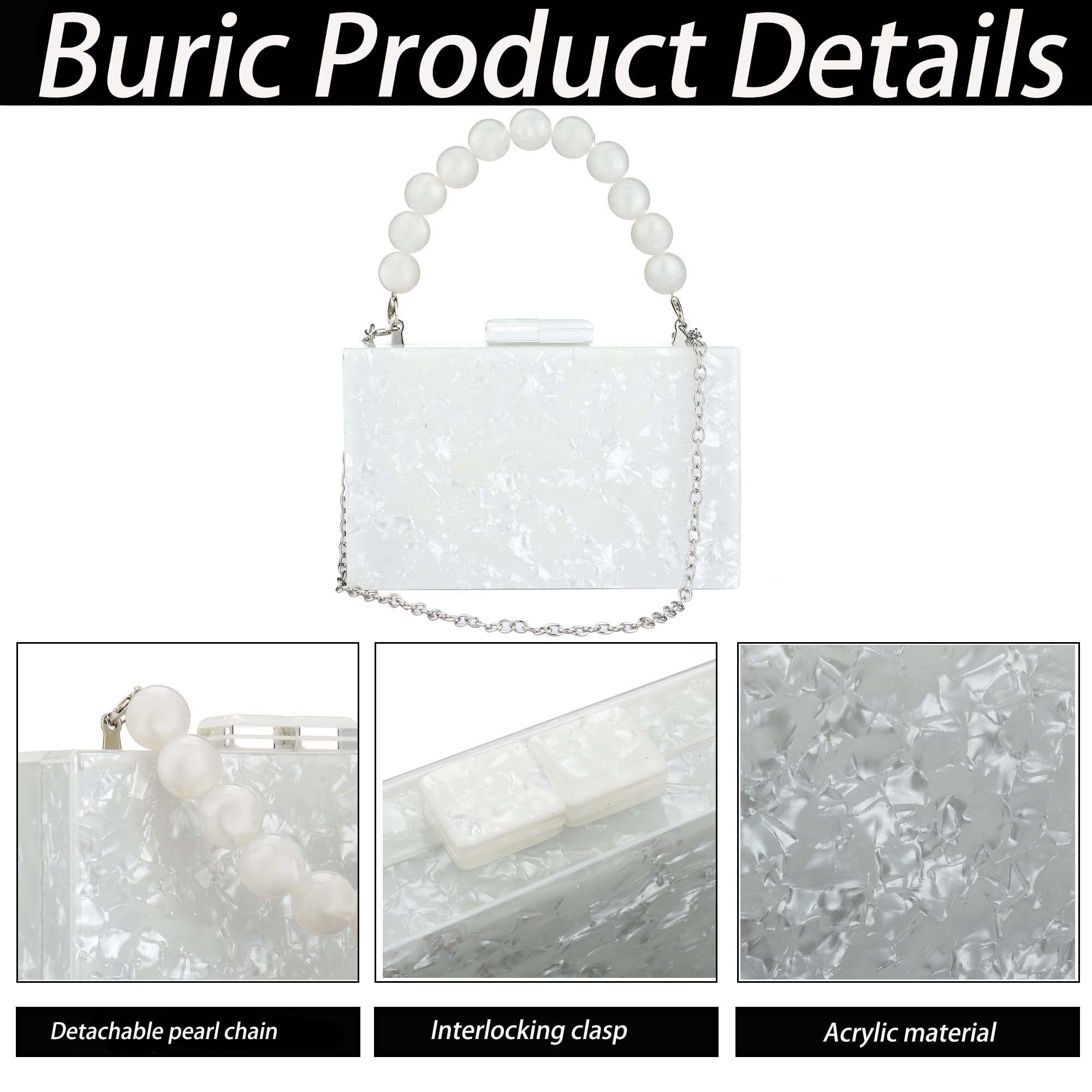 Stylish Women's Acrylic Clutch Purse with Leopard Print & Chain - Elegant Evening Bag for Formal Events, Parties, Weddings & Bridal Occasions | Perfect for Date Nights, Cocktail Parties & Special Celebrations
