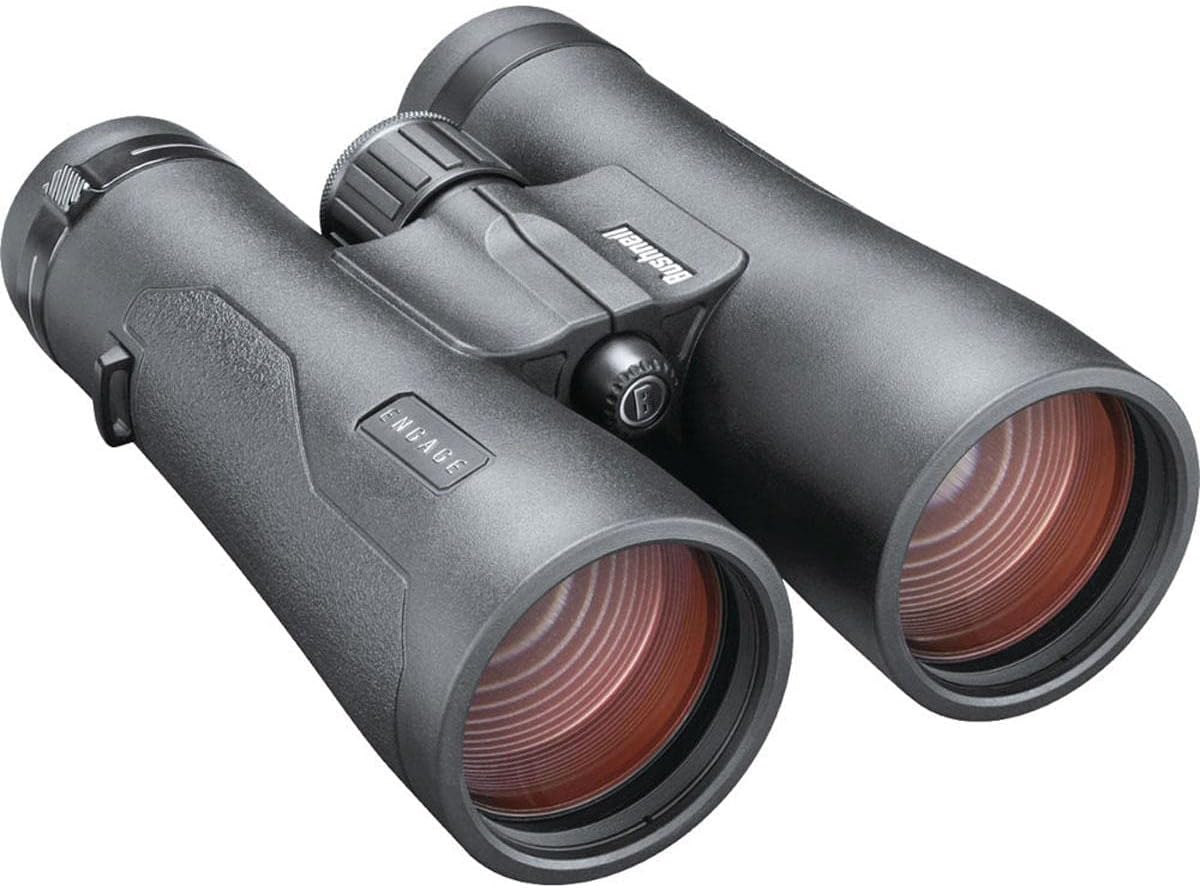 Bushnell Engage DX 12x50mm Roof Prism Binoculars - Waterproof & Fog Proof with EXO Barrier - Perfect for Hunting, Bird Watching, and Outdoor Adventures