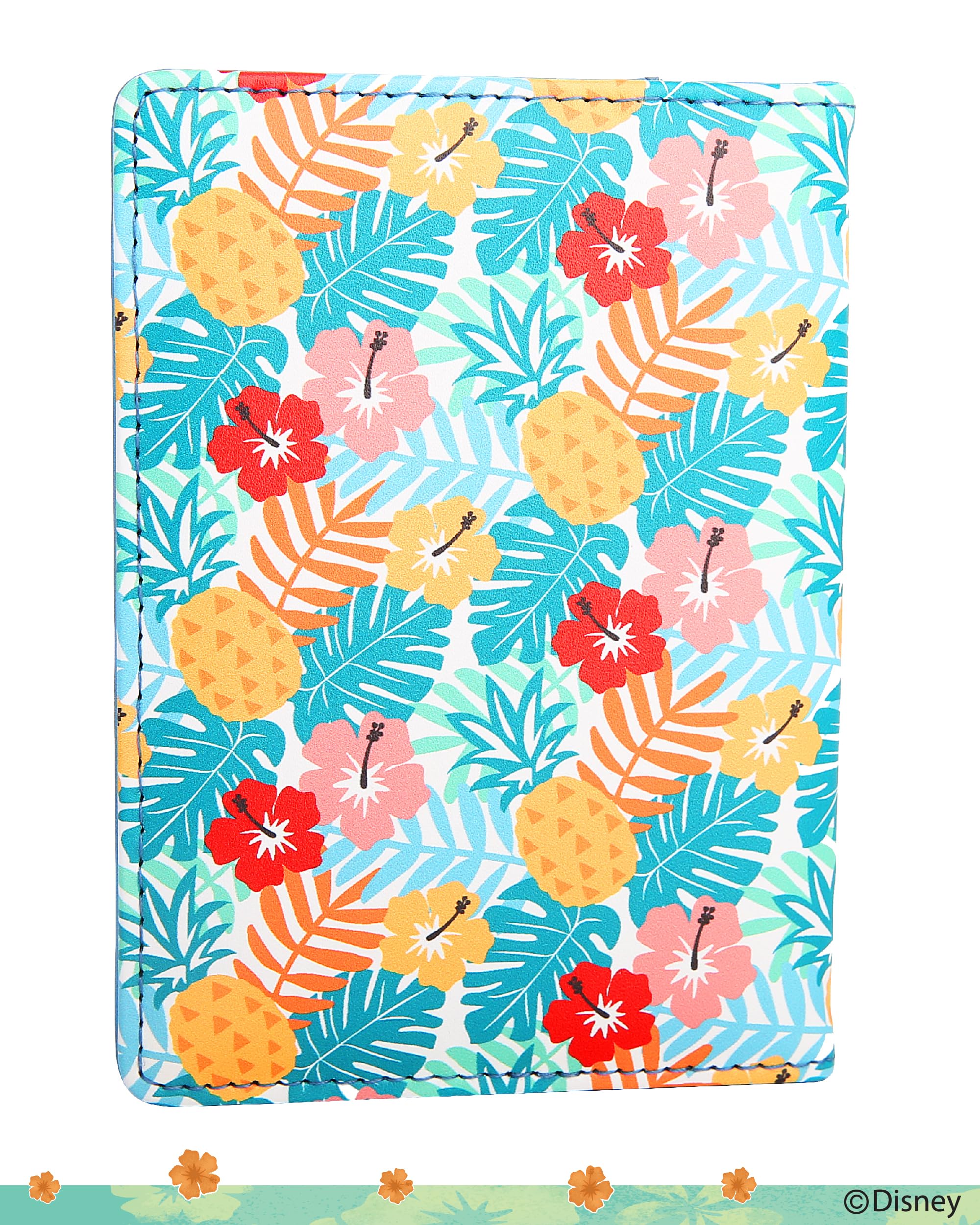 Official Disney Lilo & Stitch Passport Holder for Women - Licensed Travel Accessory with Cute Character Design - Perfect for International Trips, Vacations & Airplane Travel Essentials