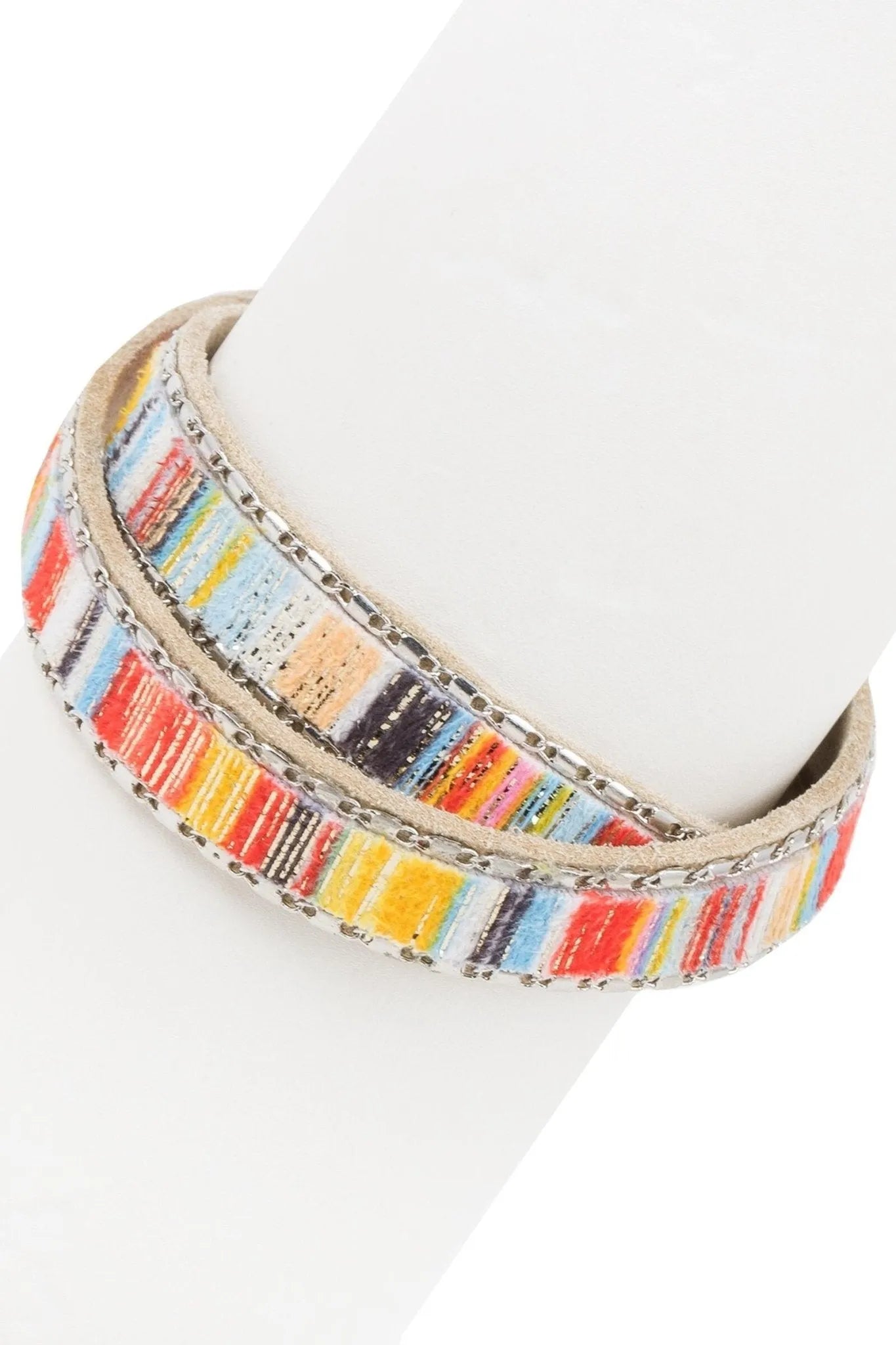 Under the Sun Wrap Bracelet - Adjustable Boho Beaded Wristband for Women | Perfect for Beach, Festival, and Everyday Wear