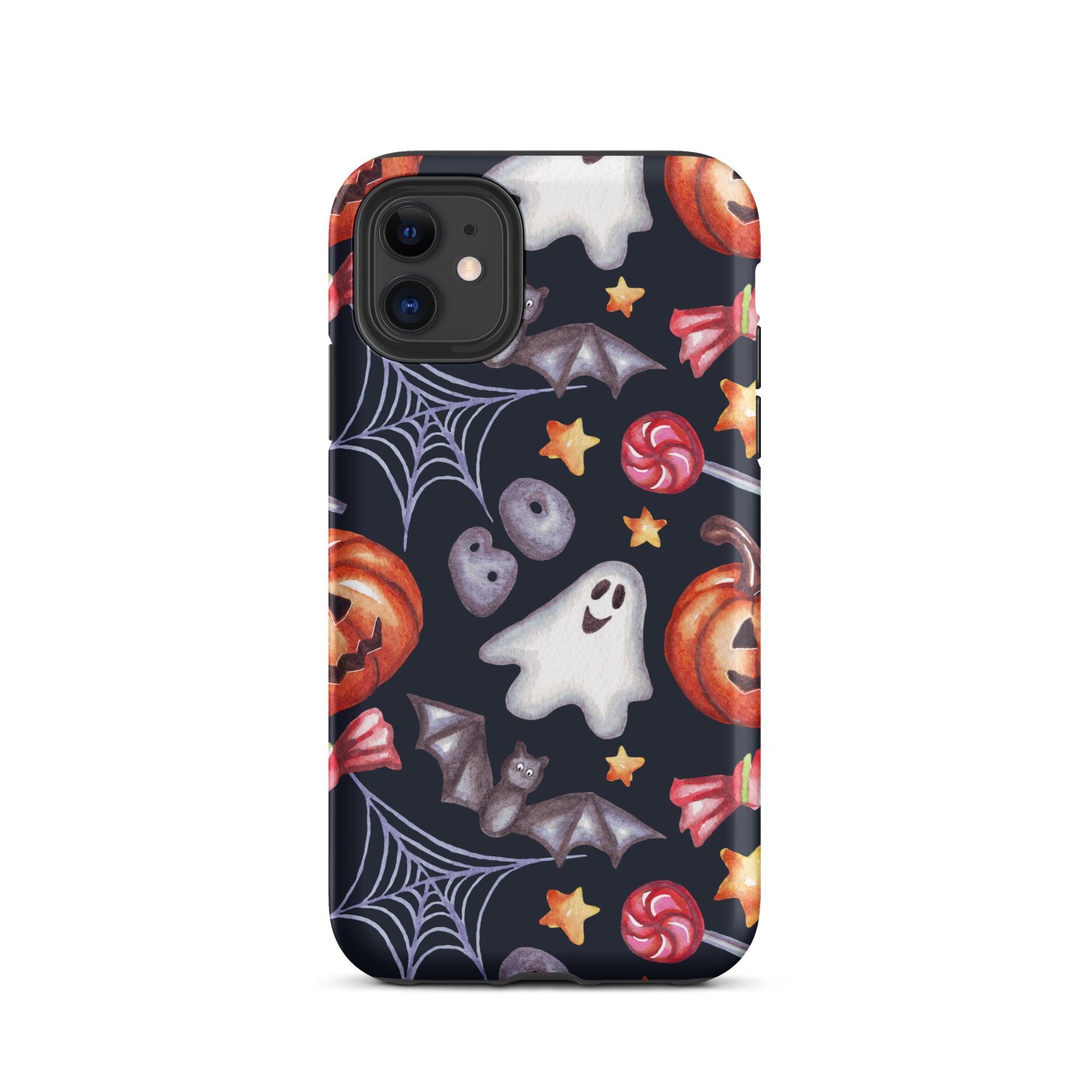 Premium Spooky Charm iPhone Case - Cute & Durable Protective Cover for iPhone 13/14/15, Perfect for Halloween, Parties & Everyday Use