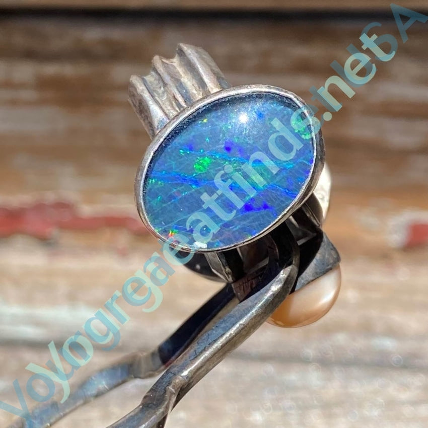 Handmade Sterling Silver Spinner Ring for Anxiety Relief & Stress Relief - Perfect for Meditation, Fidgeting & Focus