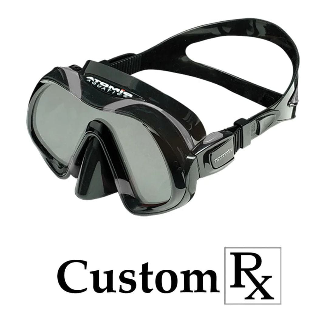 Custom Prescription Atomic Aquatics Venom Scuba Dive Mask - Premium Snorkeling & Freediving Gear for Clear Underwater Vision | Perfect for Ocean Exploration, Spearfishing, and Marine Photography