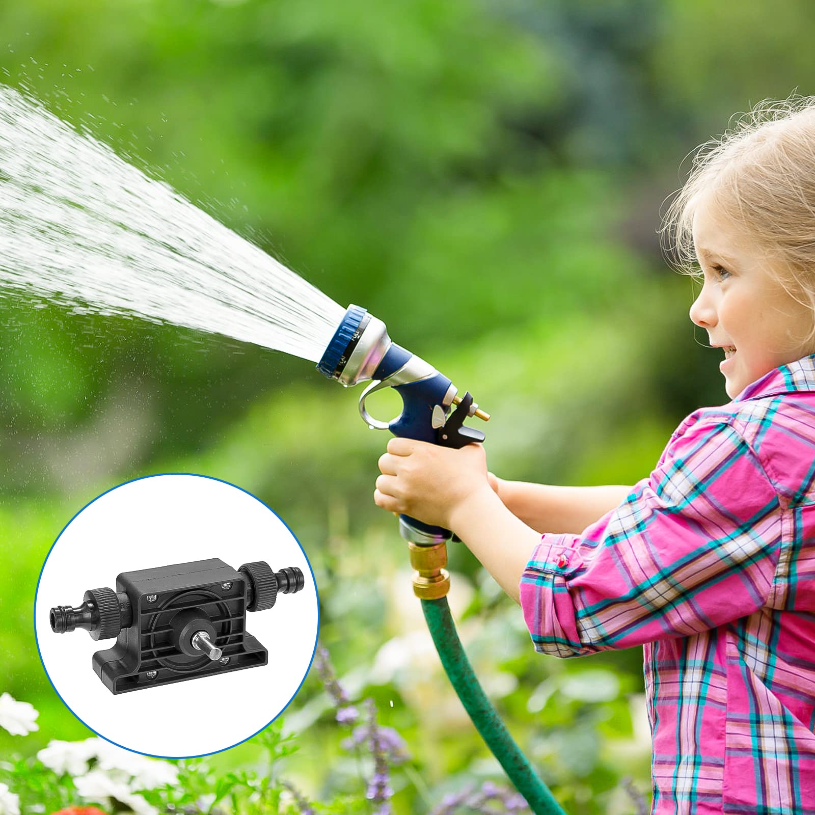 Portable Electric Mini Drill Pump - Self-Priming Liquid Transfer Pump for Oil & Water - Fast Flow for Automotive, Home & DIY Use