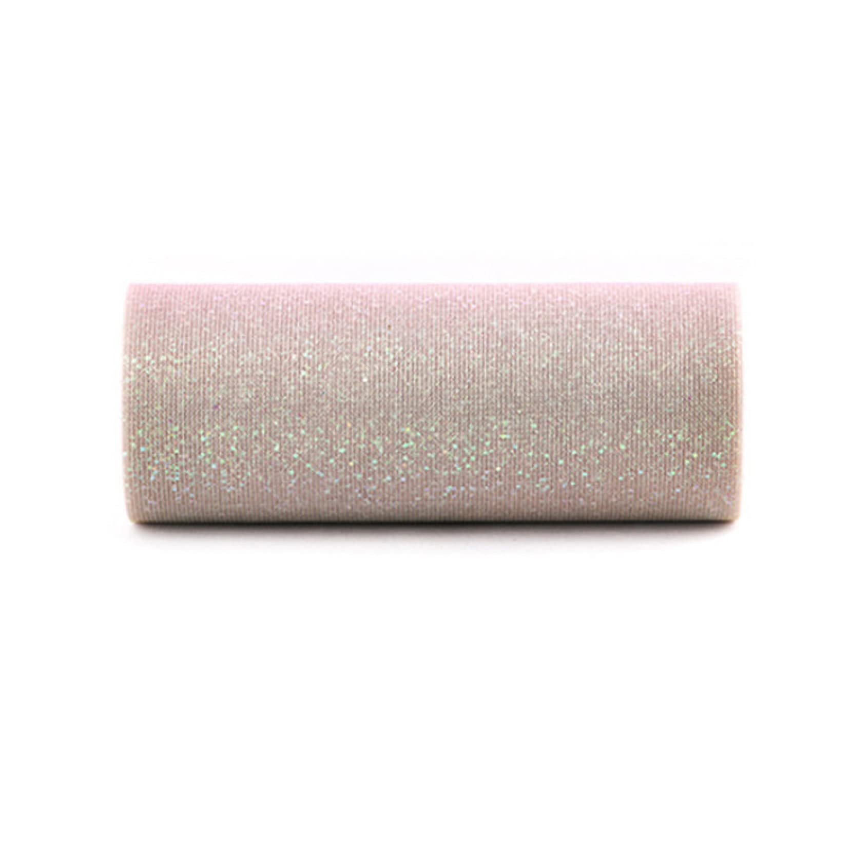 Gradient Tulle Ribbon Roll - DIY Craft Supplies for Hair Accessories, Baking Decorations & Wedding Decor | Glitter Mesh Fabric for Scrapbooking, Gift Wrapping & Party Decorations