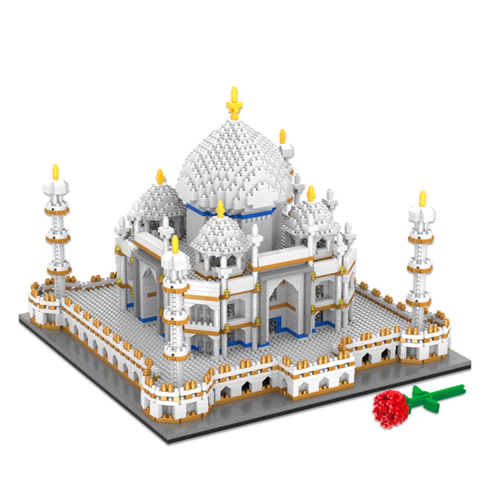 Kimairy Taj Mahal Building Blocks Set - 4146PCS Architecture Model Kit for Kids & Adults, DIY World Cultural Heritage Monument Construction Toy - Perfect for Educational Play, Home Decor & Collector's Gift