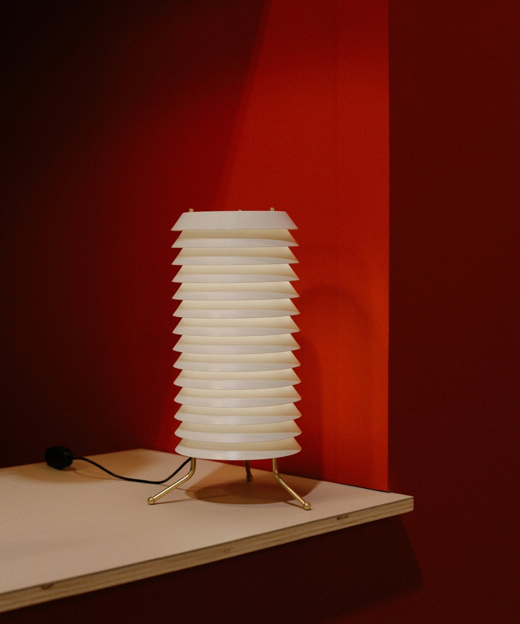 Modern Baltic Tower Table Lamp - Adjustable LED Desk Light for Home Office, Bedroom & Study - Perfect for Reading, Working & Decor