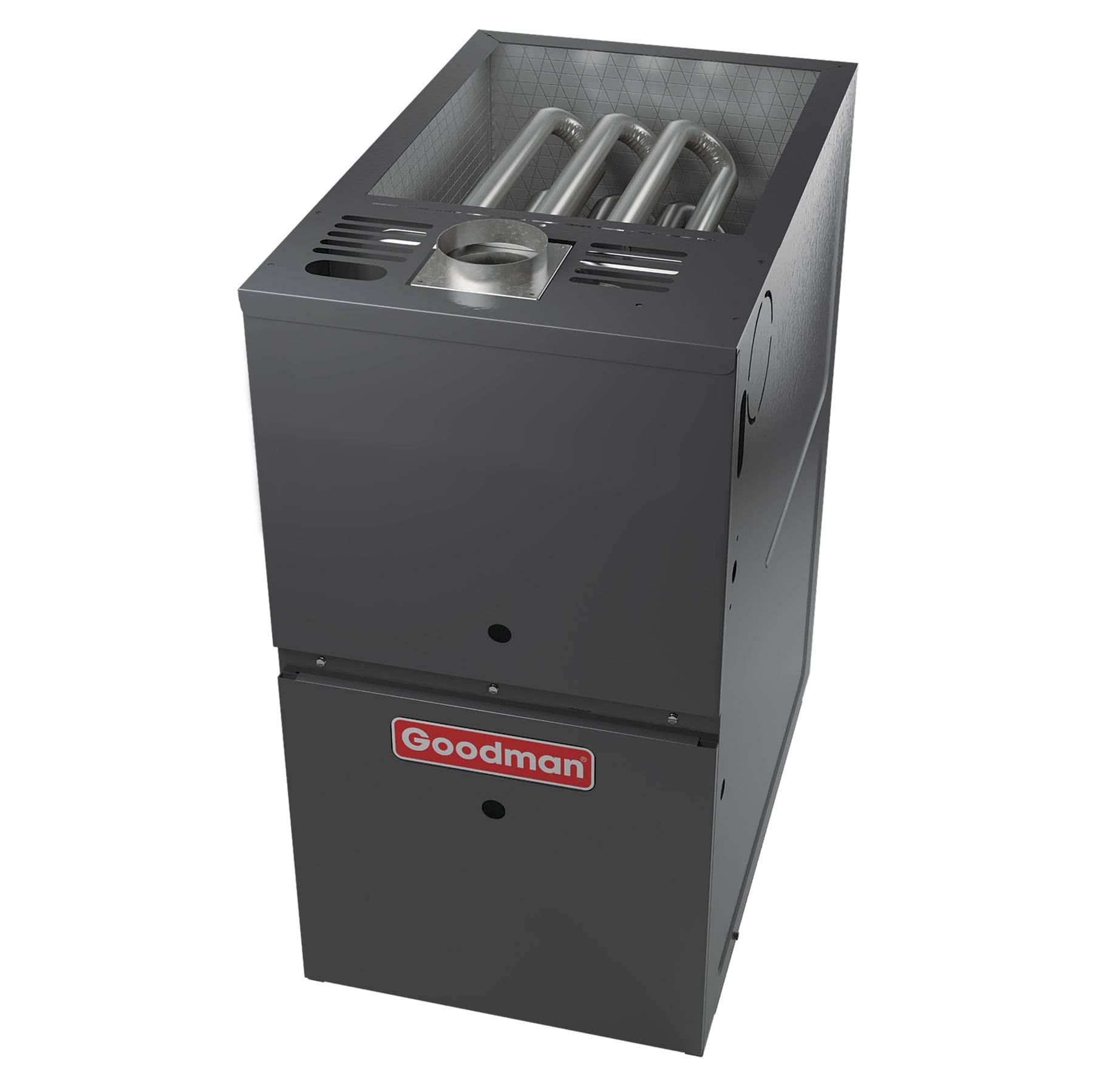 Goodman GR9T800603AX 80% Efficiency 2-Stage 9-Speed ECM Gas Furnace Heater - 60,000 BTU Upflow/Horizontal for Home Heating & Energy Savings