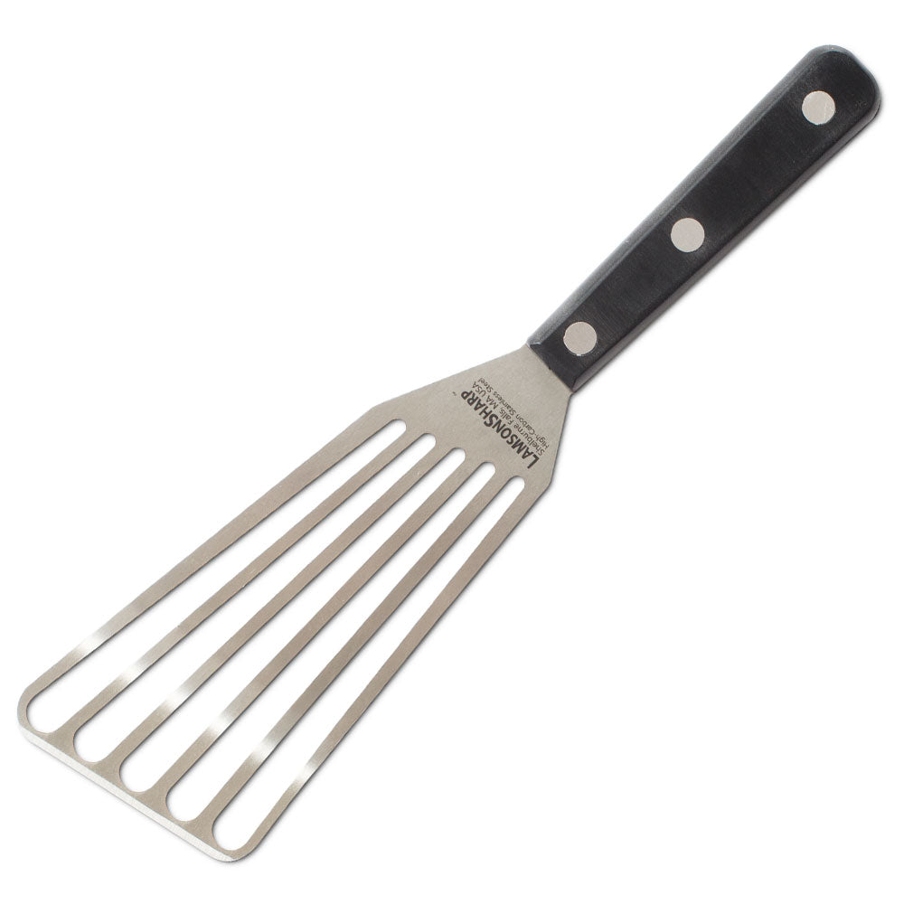 Stainless Steel Slotted Turner Spatula - Right Handed Kitchen Utensil for Flipping Pancakes, Burgers & Eggs - Perfect for Non-Stick Pans & Grills