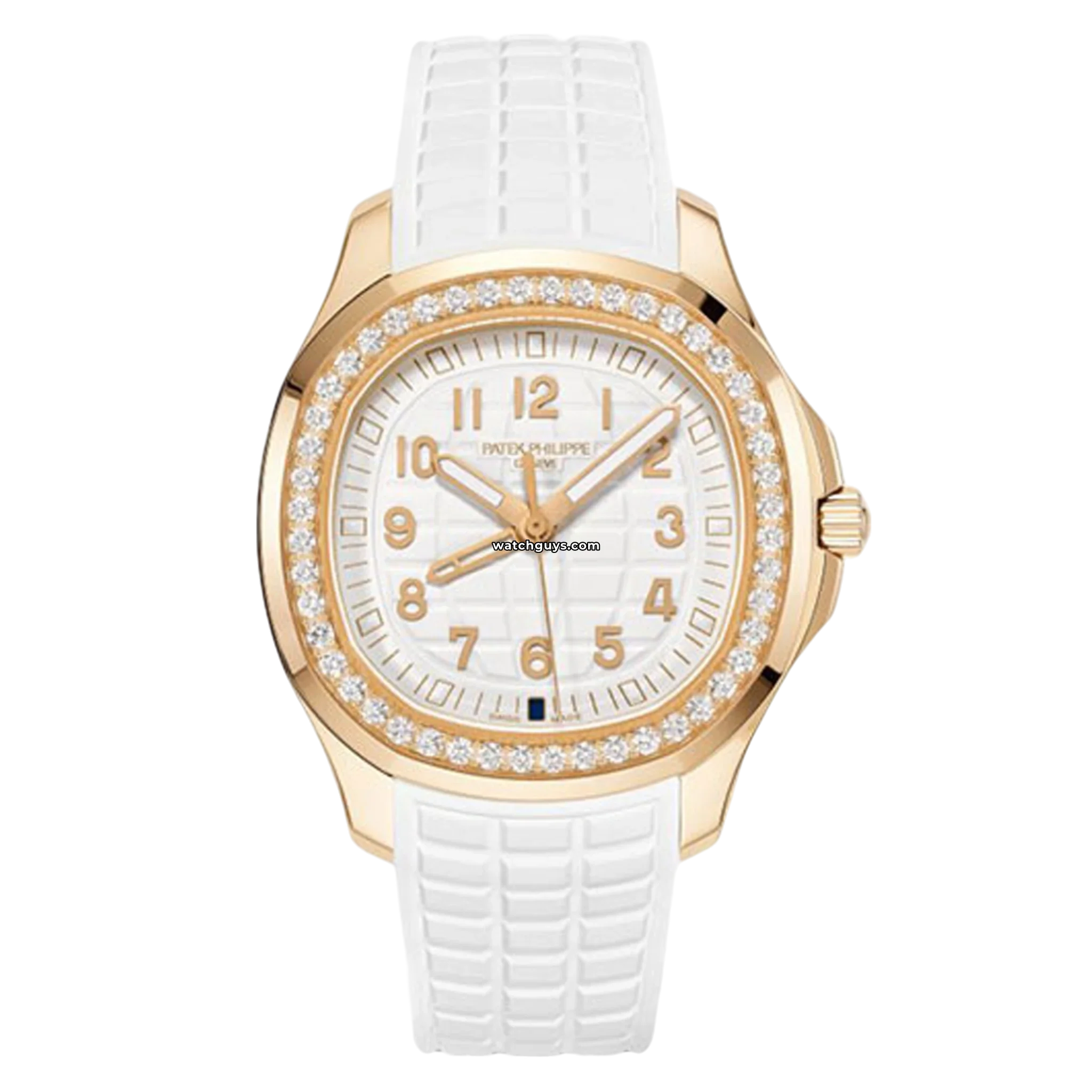 Patek Philippe Aquanaut Luce 26.6mm 18K Rose Gold Diamond Watch 5269/200R-001 - Luxury Women's Timepiece for Gala Events & Special Occasions
