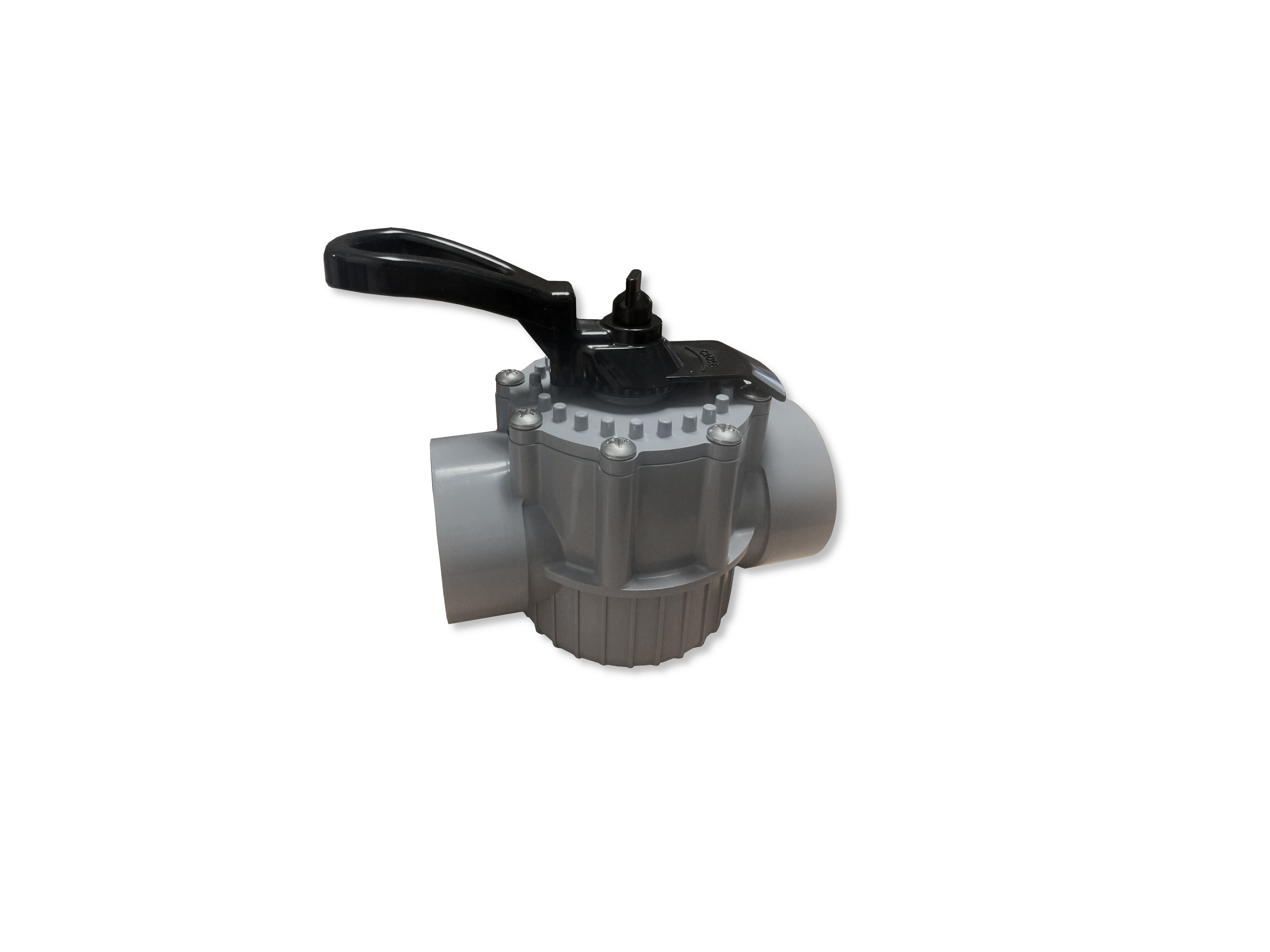 Afras 2-Way CPVC Valve - Heavy Duty PVC Ball Valve for Water & Gas, 1/2 Inch NPT Thread, Ideal for Plumbing, Irrigation & Industrial Applications