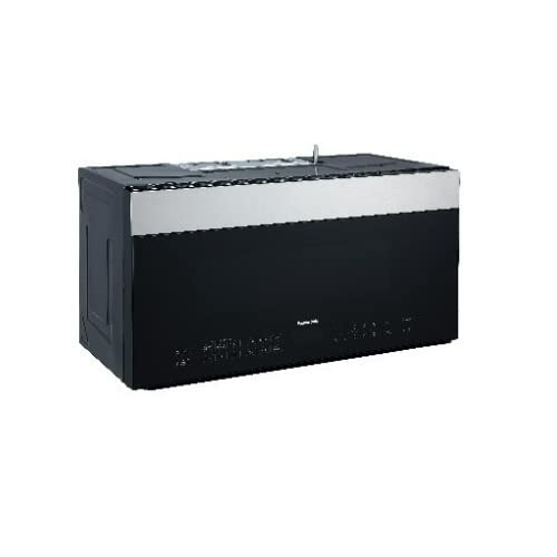 Panasonic NN-SU158S 1.9 Cu. Ft Over-the-Range 1000W Microwave Oven with Touch Control, Smoky Glass Door & 10 Power Levels - Perfect for Small Kitchens, Apartments & Quick Meal Prep