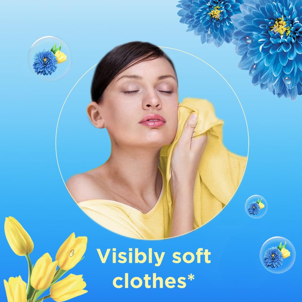 Comfort Morning Fresh Fabric Conditioner 860 mL | Liquid Fabric Softener for Softness, Shine & Long-Lasting Freshness | Ideal for Laundry, Bedding & Clothes Care