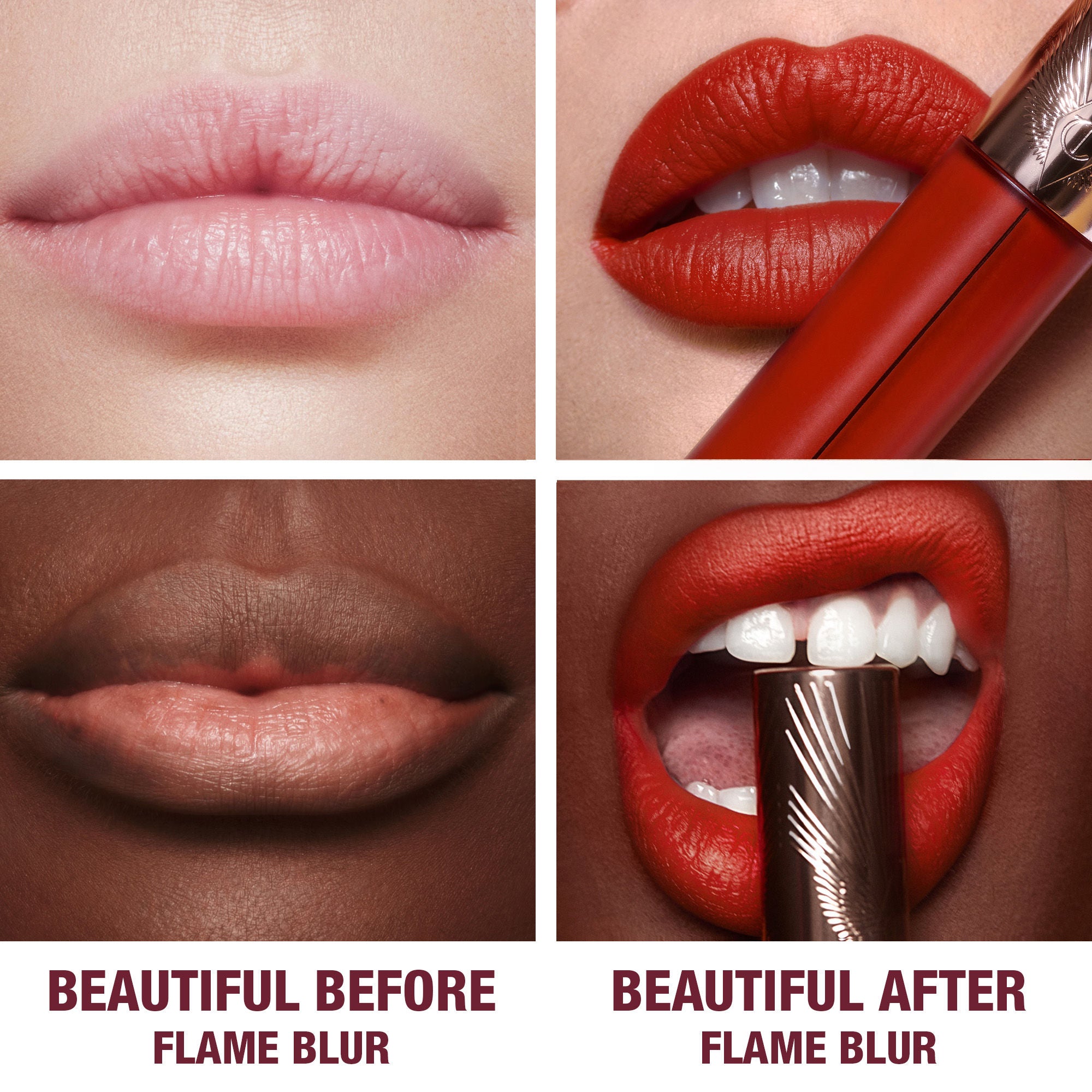 Airbrush Flawless Lip Blur - Matte Liquid Lipstick, Long Lasting & Non-Drying, Perfect for Everyday Wear & Special Occasions