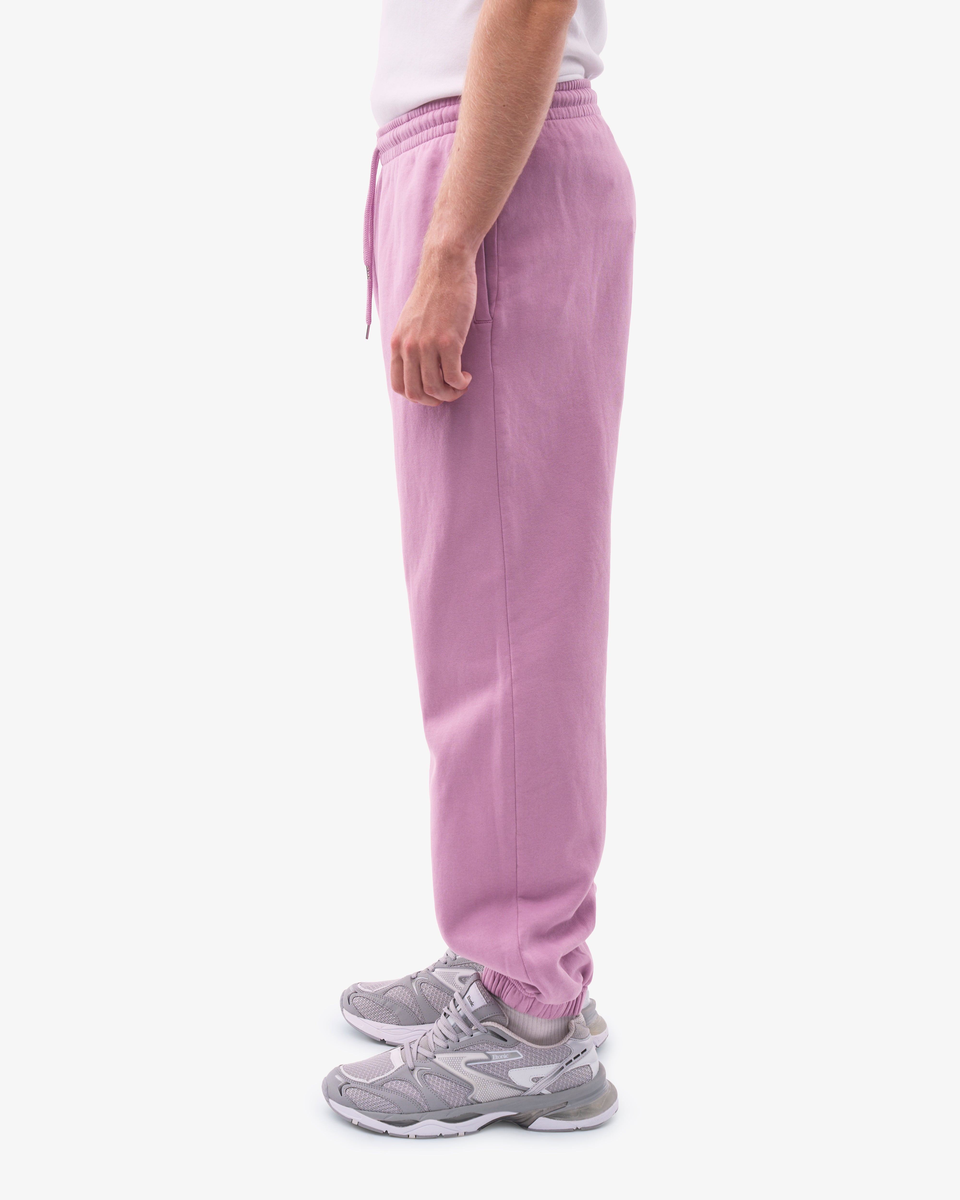 Organic Relaxed Sweatpants for Women - Soft Cotton Lounge Pants with Cherry Blossom Print - Perfect for Yoga, Home Wear and Casual Outfits