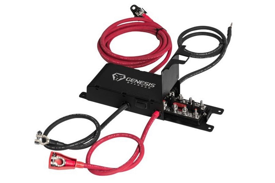 Genesis Offroad Universal Gen 3 Power Hub - 12V 100W Car Power Inverter with Dual USB Ports for Camping, Road Trips & Outdoor Adventures