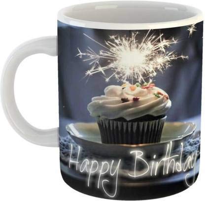 Acromax Happy Birthday Unicorn Printed Ceramic Coffee Mug - Cute Gift for Girls & Kids | Tea & Coffee Cup | Perfect for Birthday Parties, Gifts & Daily Use