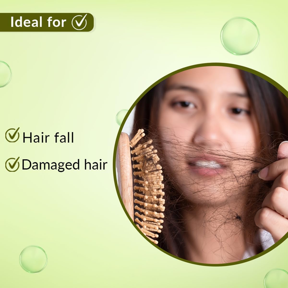 TA Anti Hair Fall Shampoo for Women & Men - Biotin Enriched Hair Growth & Dandruff Control Shampoo (200g) - Strengthens Hair & Reduces Breakage - Perfect for Daily Use & Thinning Hair Care