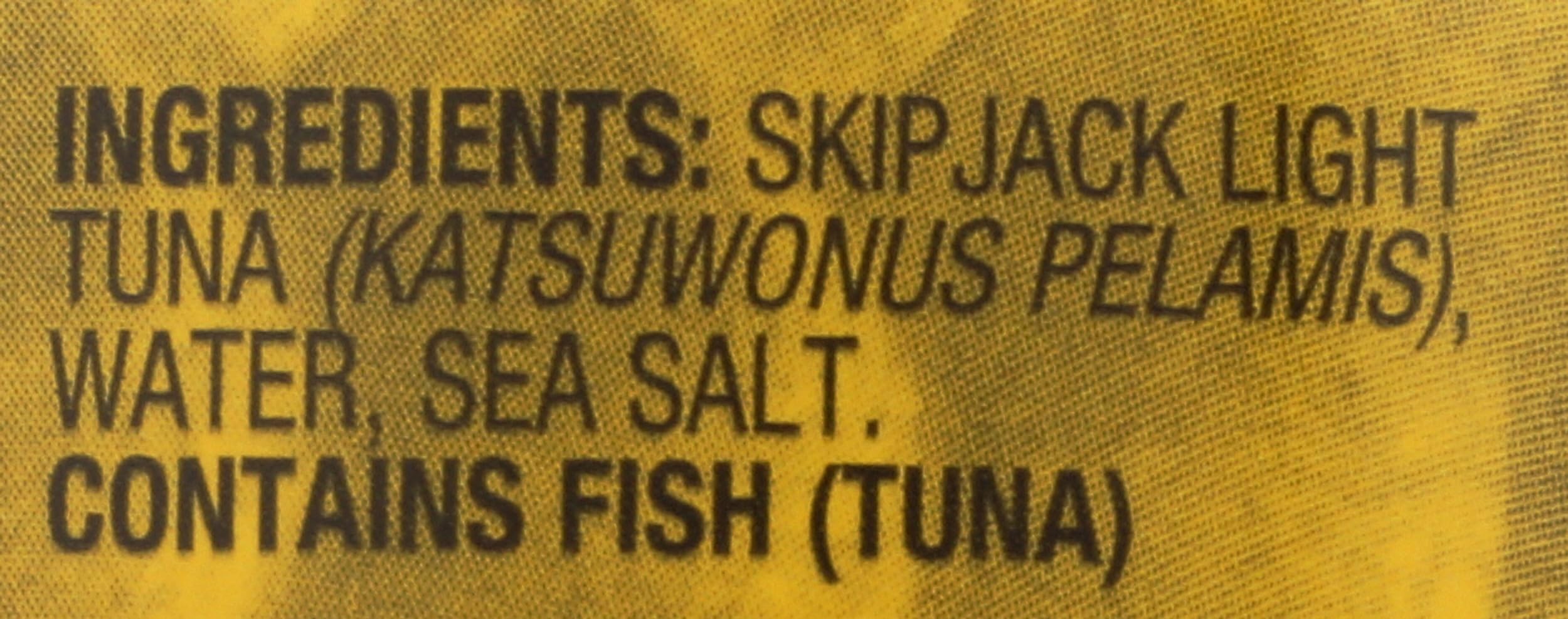 SUSTAINABLE SEAS Chunk Light Tuna in Water - 5 Oz Can, Wild Caught, High Protein, Keto & Paleo Friendly - Perfect for Salads, Sandwiches, and Healthy Meal Prep