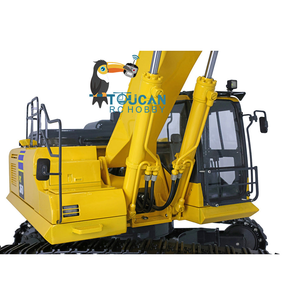 PC360 DIM P3 1/12 Scale Ready-to-Run RC Excavator with Hydraulic System, Valve Pump, LED Lights & Servo Motor - Perfect for Construction Simulation & RC Hobby Enthusiasts