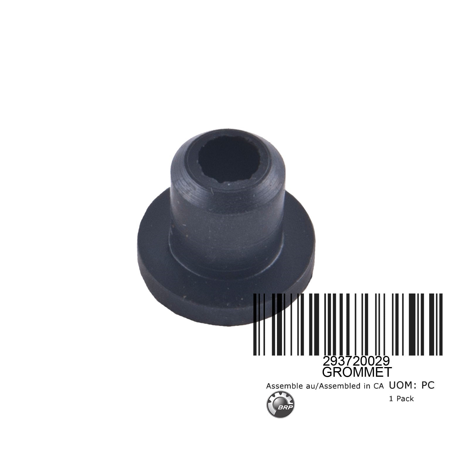 BRP Grommet 18 - Heavy Duty Rubber Grommet for Marine, Automotive & Industrial Use - Waterproof Cable Protector for Boats, Cars & Electrical Wiring