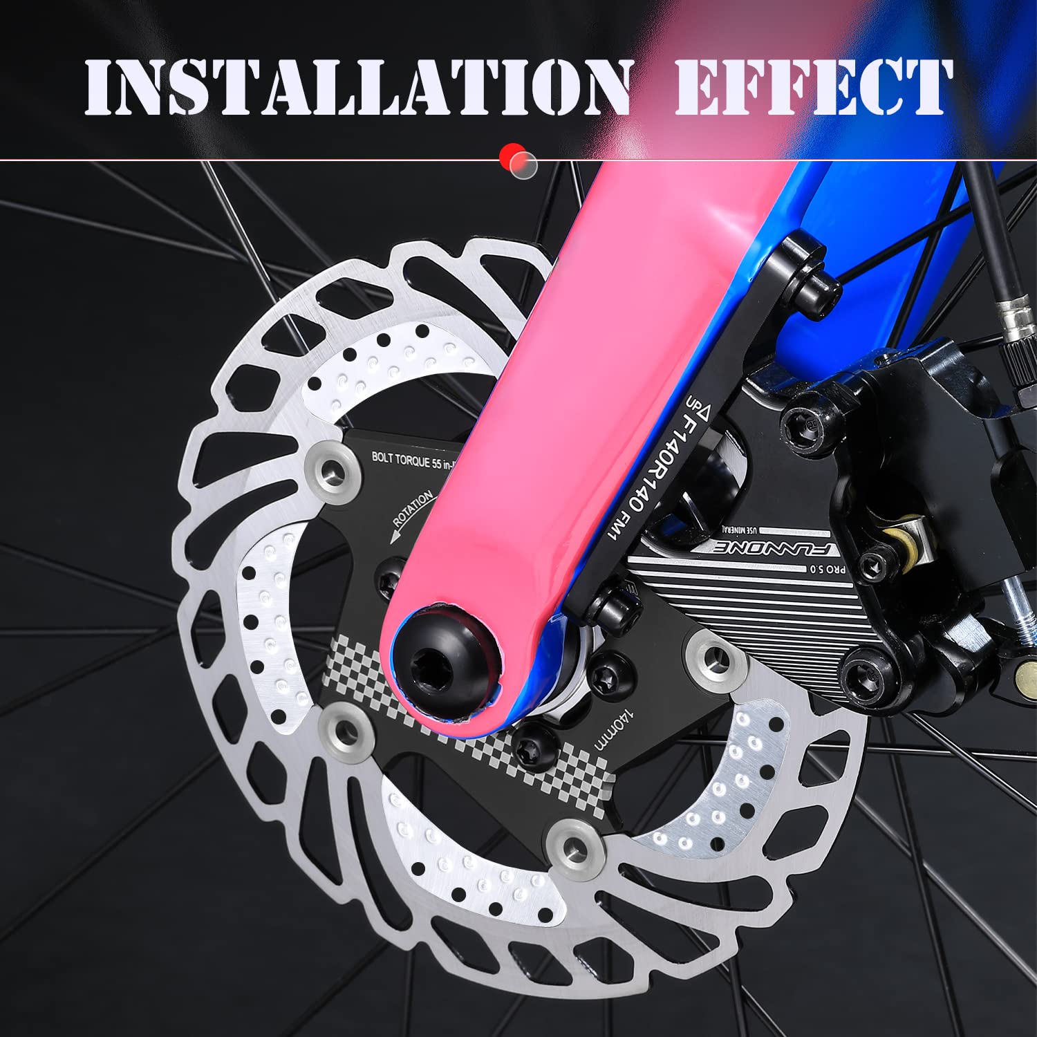 KOOTU 6-Bolt Bike Disc Brake Rotor 160-203mm - MTB, Road & BMX Cycling