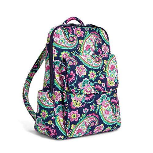 Vera Bradley Ultimate Backpack for Women - Stylish & Durable Laptop Backpack with Multiple Pockets - Perfect for Work, School, Travel & College Students