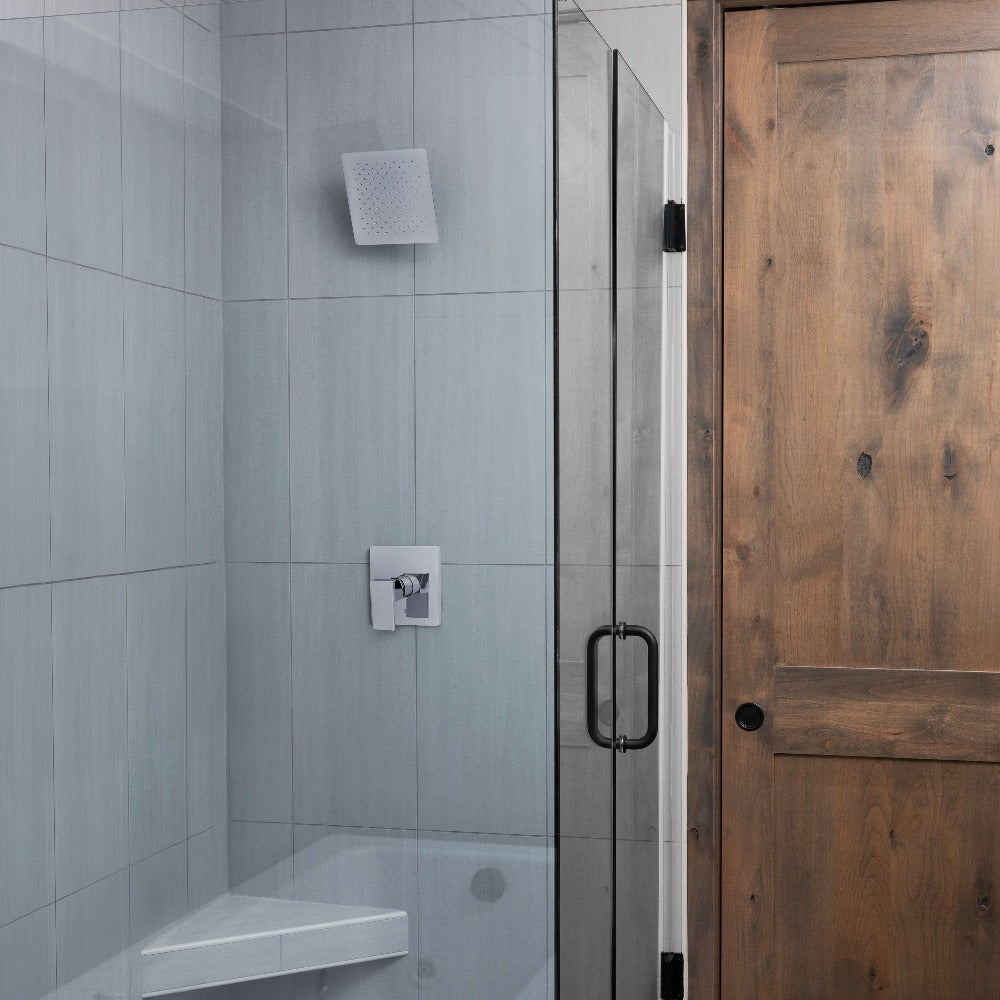 ZLINE Bliss 8 Inch Chrome Rainfall Shower Head - High Pressure Luxury Showerhead for Spa-Like Bathroom Experience - Perfect for Master Bath, Guest Bath & Relaxation