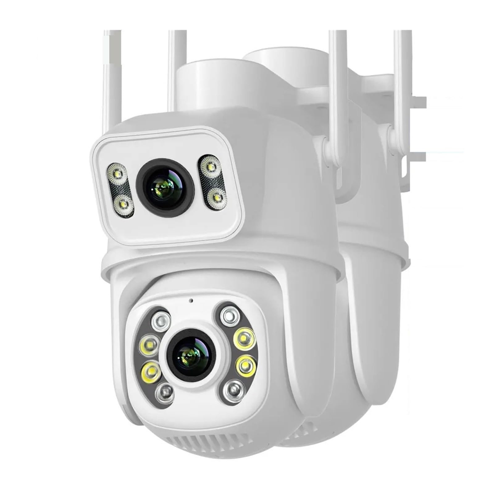 4K 8MP PTZ Security Camera with Dual Screen & Night Vision | AI Auto Tracking Outdoor Surveillance IP Camera | Motion Detection CCTV System (Includes 64GB Card) | Ideal for Home Security, Business Monitoring & Outdoor Property Protection