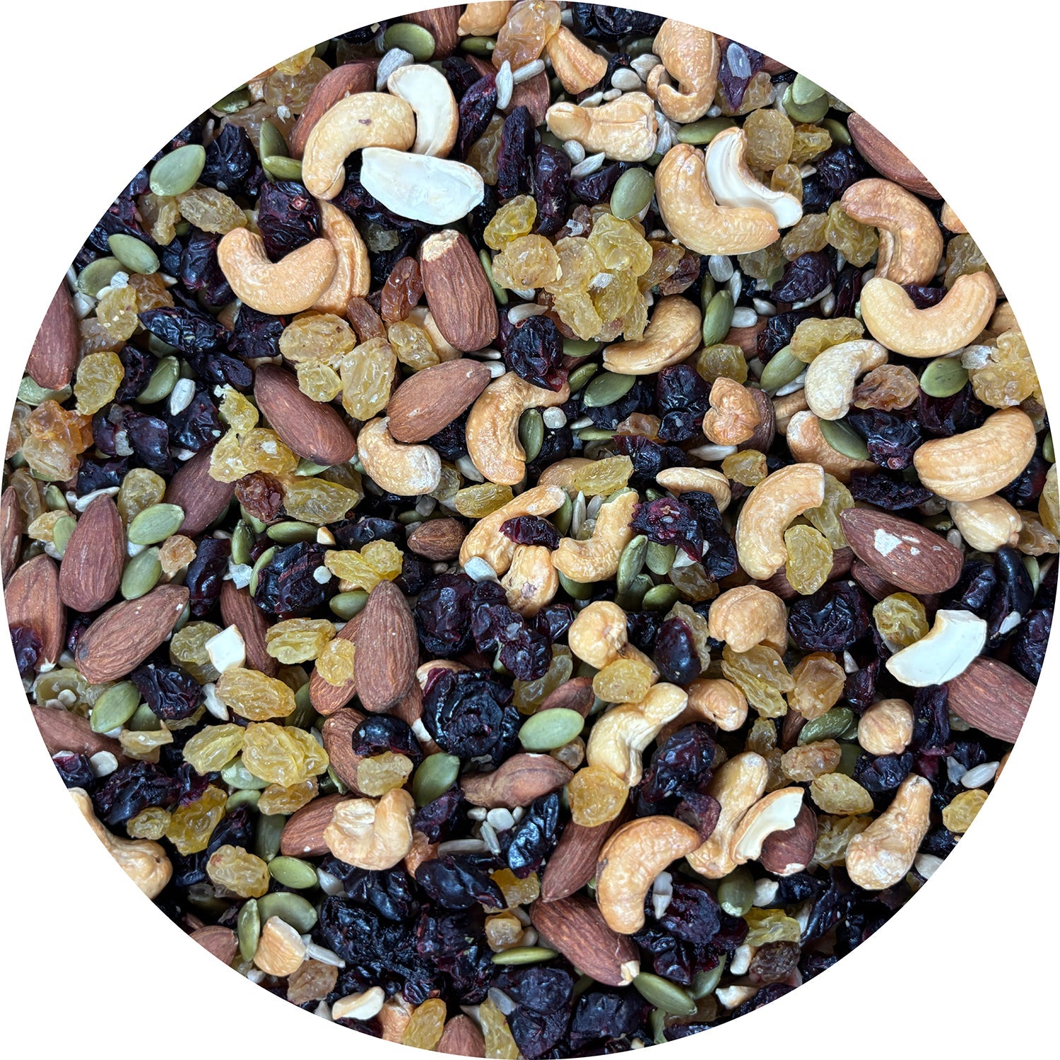 Organic Cranberry Snack Mix Raw 25lb Bulk Case - Healthy Trail Mix for Hiking, Camping & Office Snacks