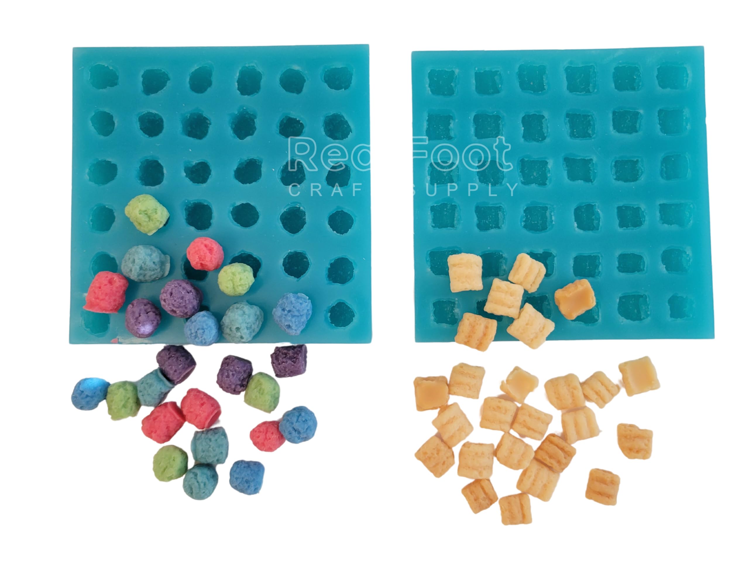 72-Cavity Crunch Berries Silicone Mold for Wax Melts, Soap Making, Resin Crafts - Perfect for DIY Candles, Bath Bombs & Epoxy Jewelry