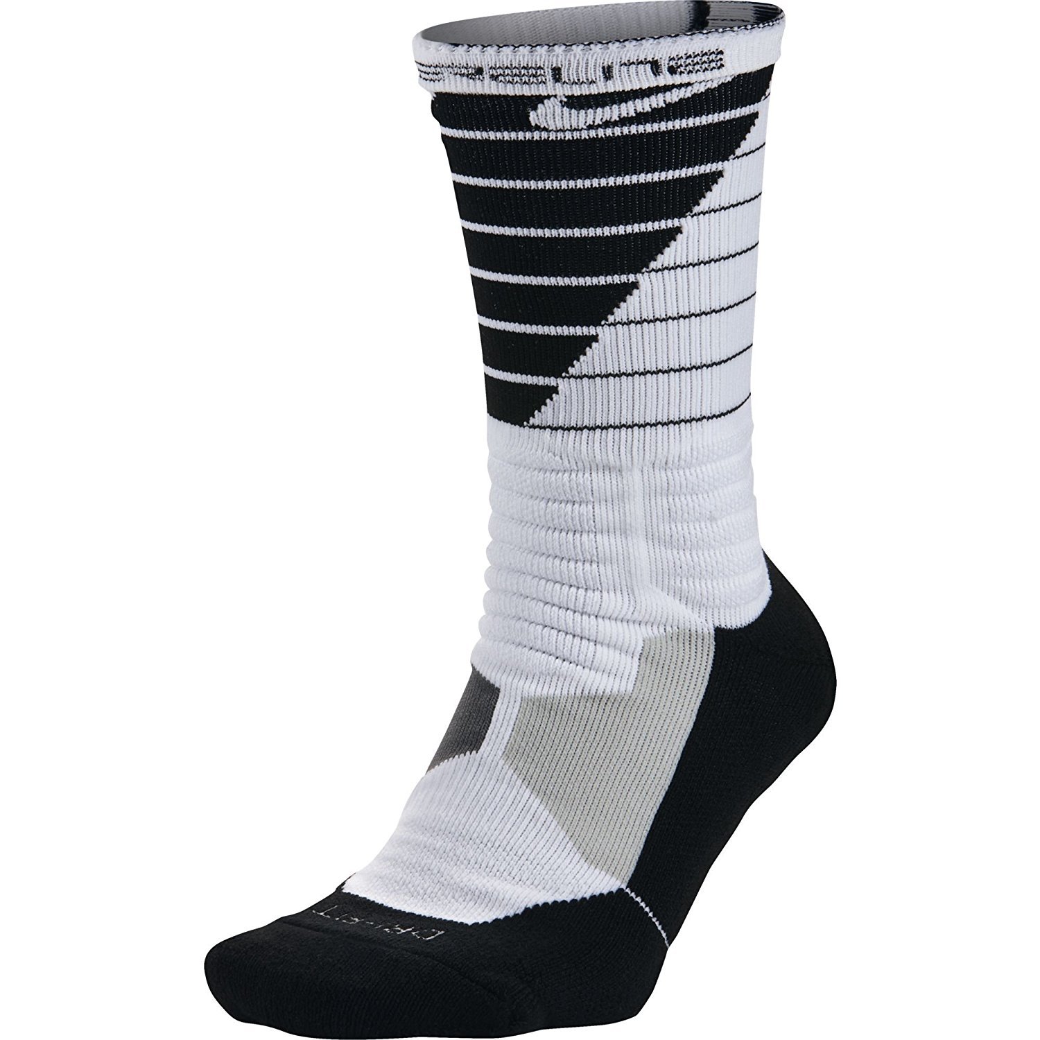 Nike Hyper Elite Basketball Crew Socks for Men - High-Performance Athletic Socks for Basketball, Running & Training - Moisture-Wicking & Cushioned Support