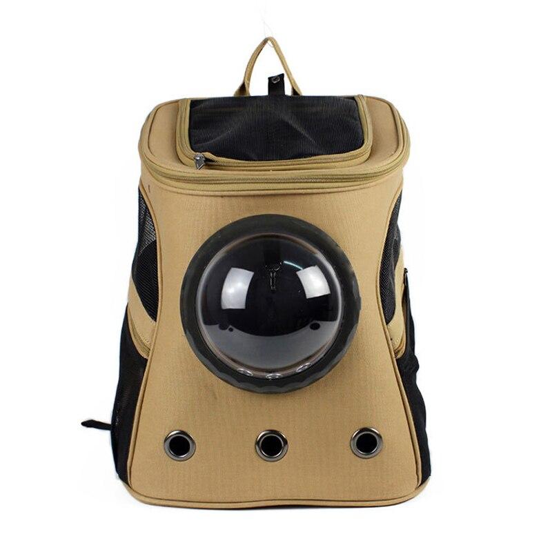 Portable Pet Carrier Backpack with Bubble Window - Lightweight & Breathable for Small Dogs & Cats - Perfect for Travel, Hiking, and Outdoor Adventures
