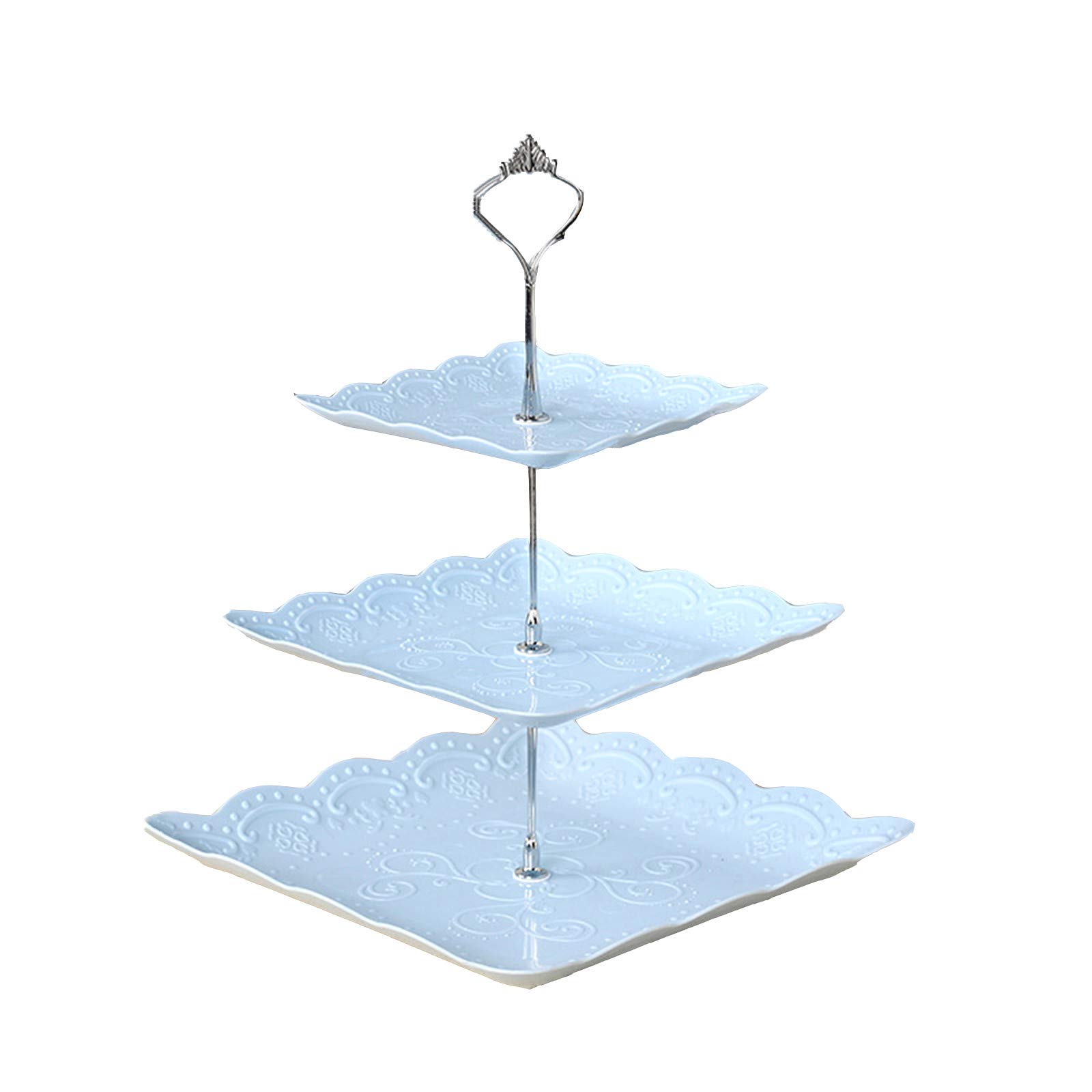 MPWEGNP Under Bed Storage Containers with Wheels - Foldable Plastic Shoe Organizer for Clothes, Dessert Stand, and Fruit Display - Space-Saving Home Organization Solution for Bedroom, Closet & Kitchen (Blue, One Size)