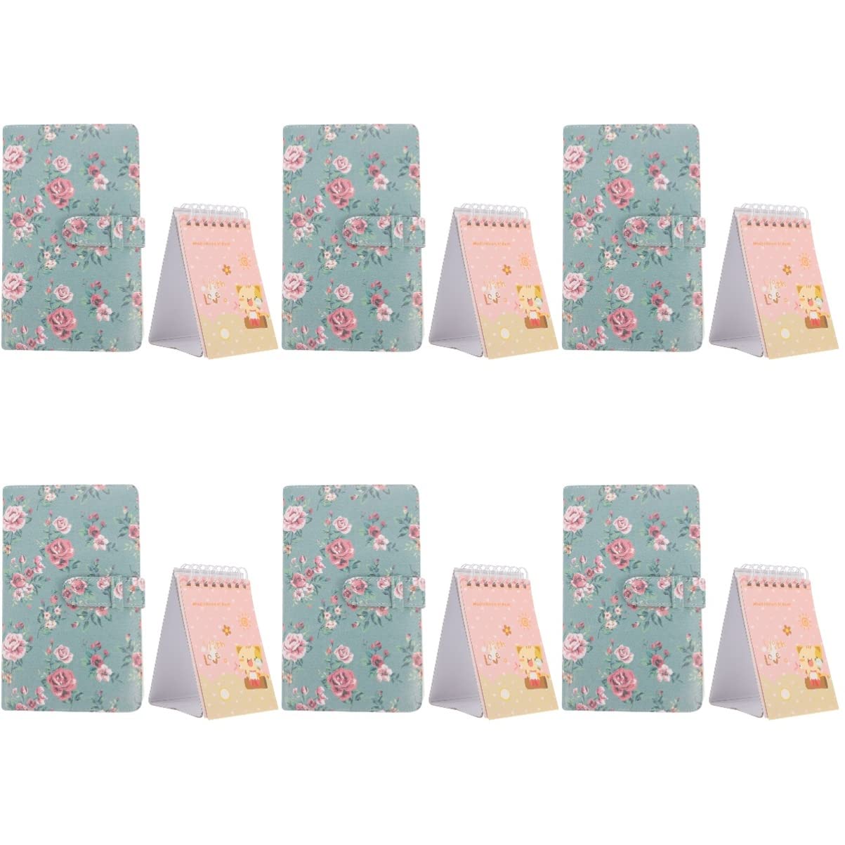 STOBOK 12-Piece DIY Photo Album Set - Multi-Purpose Tabletop Picture Frames with Wallet for Wedding, Baby, Calendar & Scrapbooking | Perfect for Home Decor, Office Desk & Gift Giving