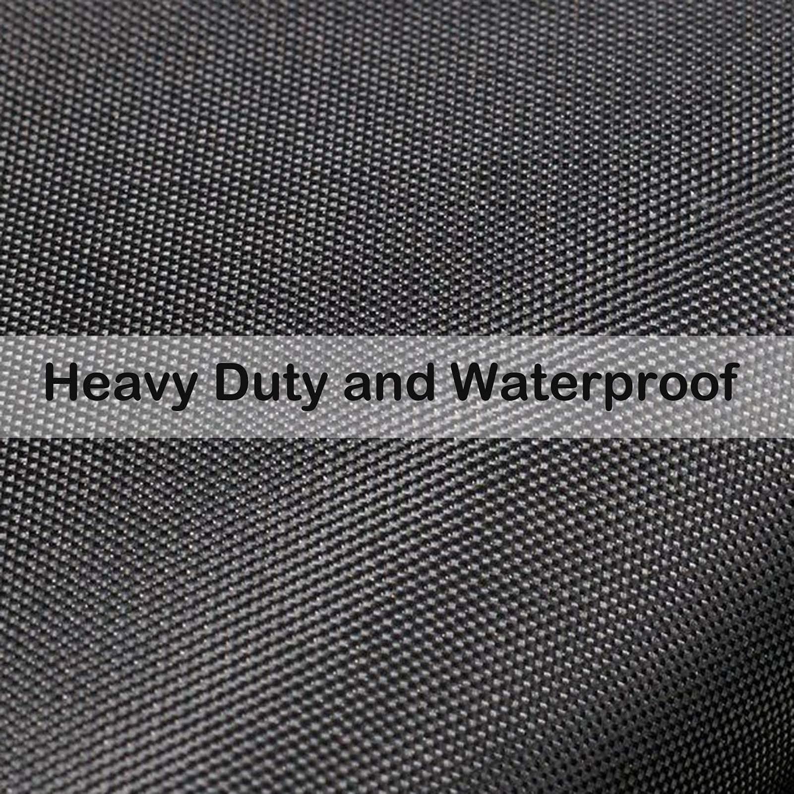 Waterproof 420D Oxford Patio Furniture Cover 18x14x10 Inch - Windproof & UV-Resistant Outdoor Table Set Cover for Garden, Deck, or Backyard - Perfect for Rain, Snow, and Sun Protection