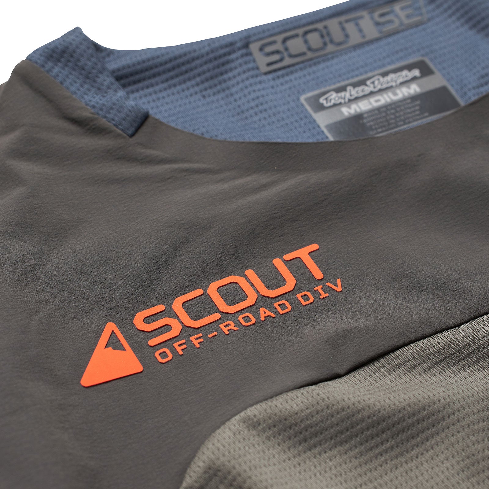 Scout SE Jersey Systems Gray / Beetle - Lightweight & Breathable Cycling Jersey for Men & Women - Perfect for Road Biking, Mountain Biking & Outdoor Sports