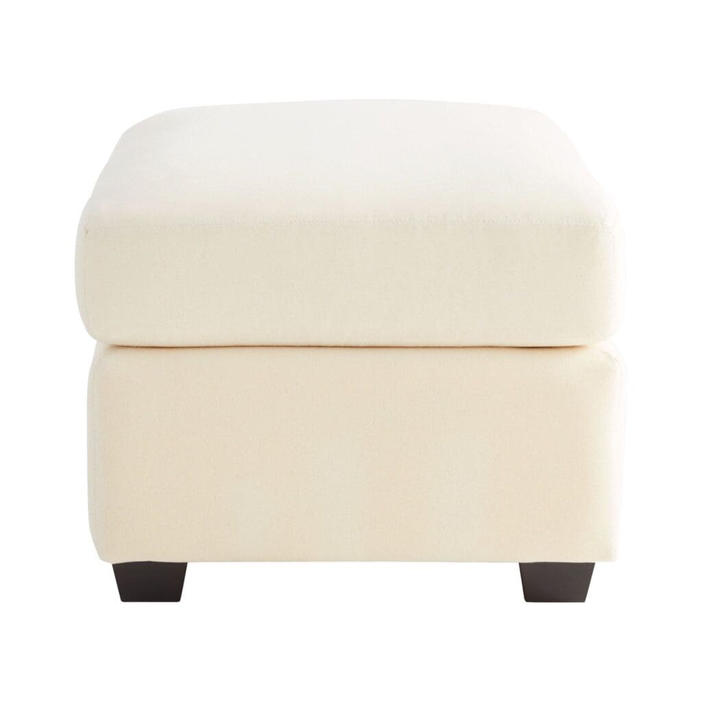 Cyan Design 11452 Sovente Ottoman - Stylish Round Storage Ottoman with Tufted Upholstery for Living Room, Bedroom & Home Decor | Perfect for Extra Seating, Footrest & Hidden Storage